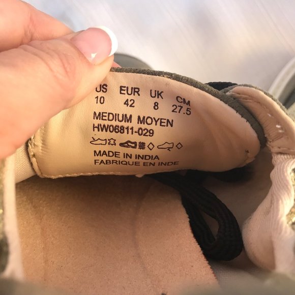 Hush Puppies Bounce Plus Camo Lace up Shoes size 10 New NWT - Picture 6 of 7